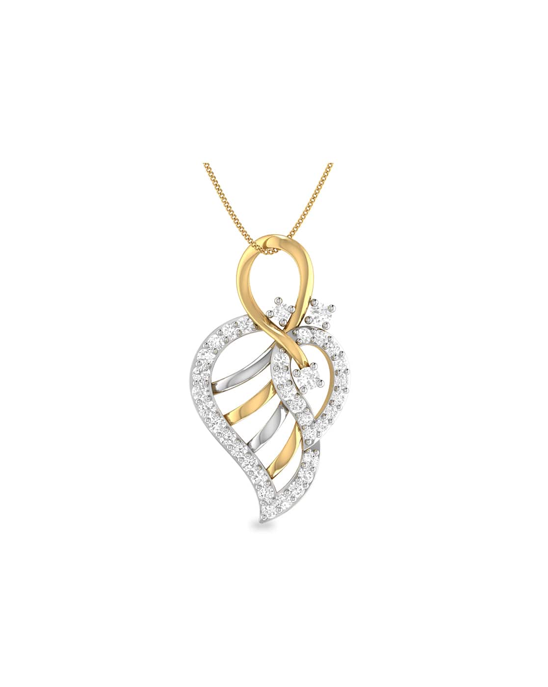 Buy Yellow Gold Necklaces \u0026 Pendants 