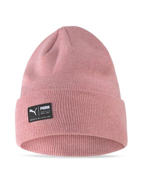 pink puma beanie