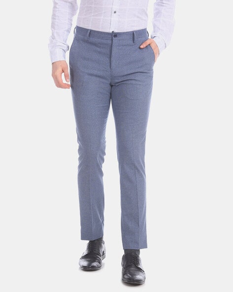 Extra Slim Grey Cotton Stretch Suit Pant | Express
