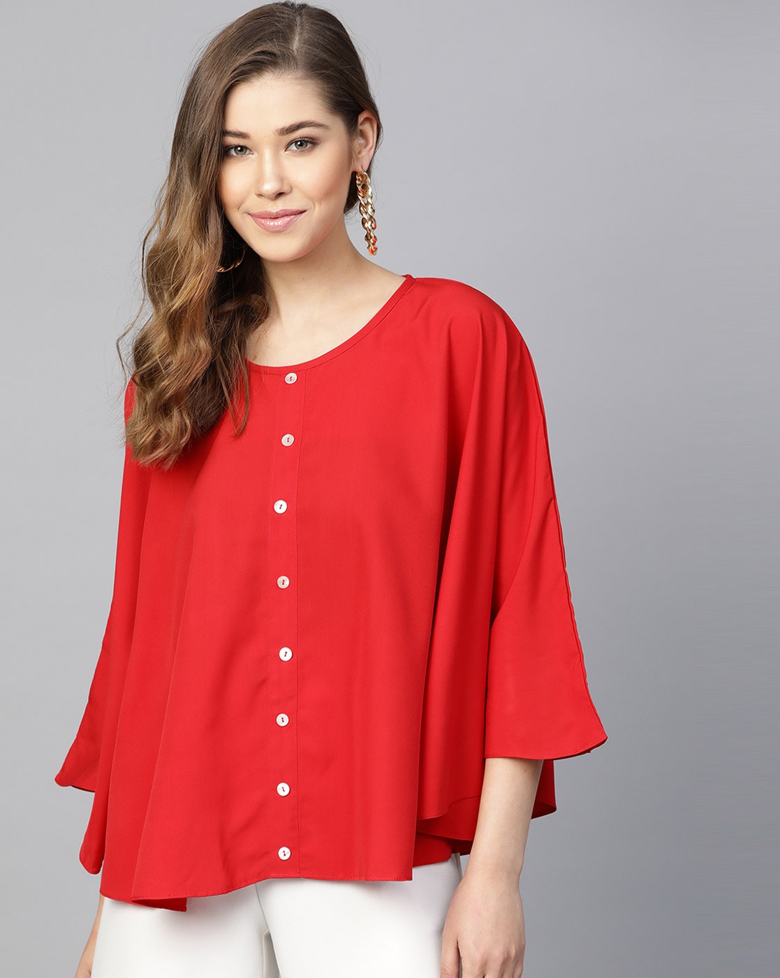 Buy Red Tops for Women by Uptownie Lite Online | Ajio.com