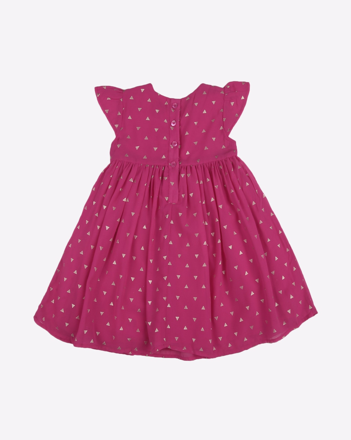 Buy Girls Sleeveless Dress Floral Design-Blue Online at Best Price |  Mothercare