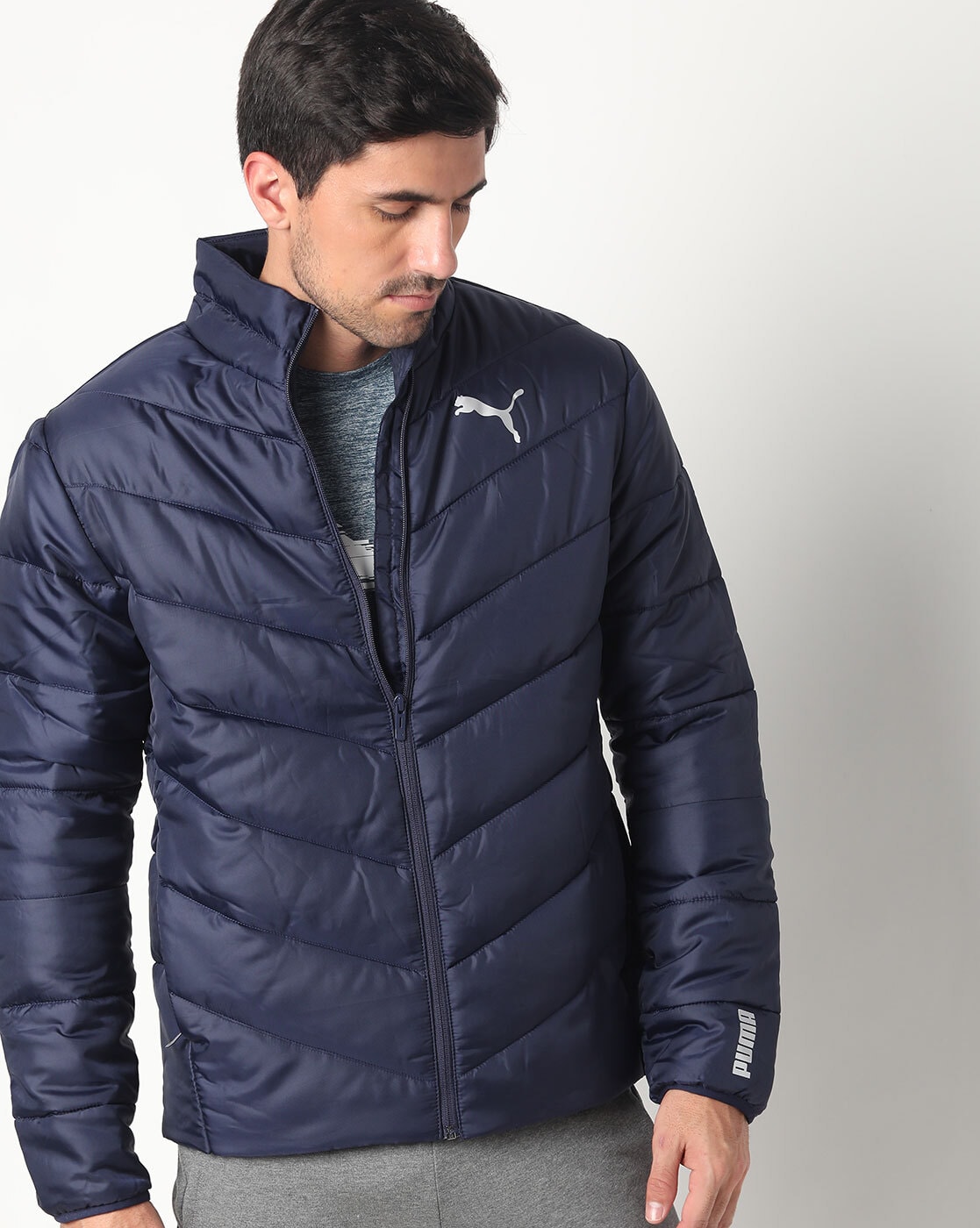 Puma jacket clearance blue