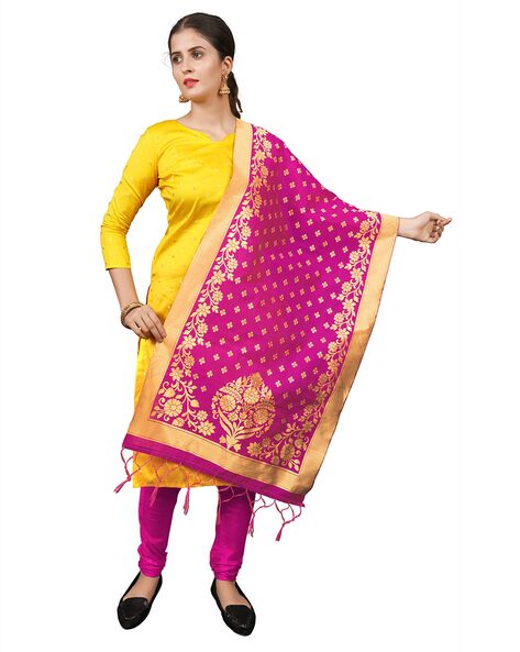 Printed Unstitched Dress Material Price in India