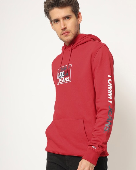 tommy red sweatshirt