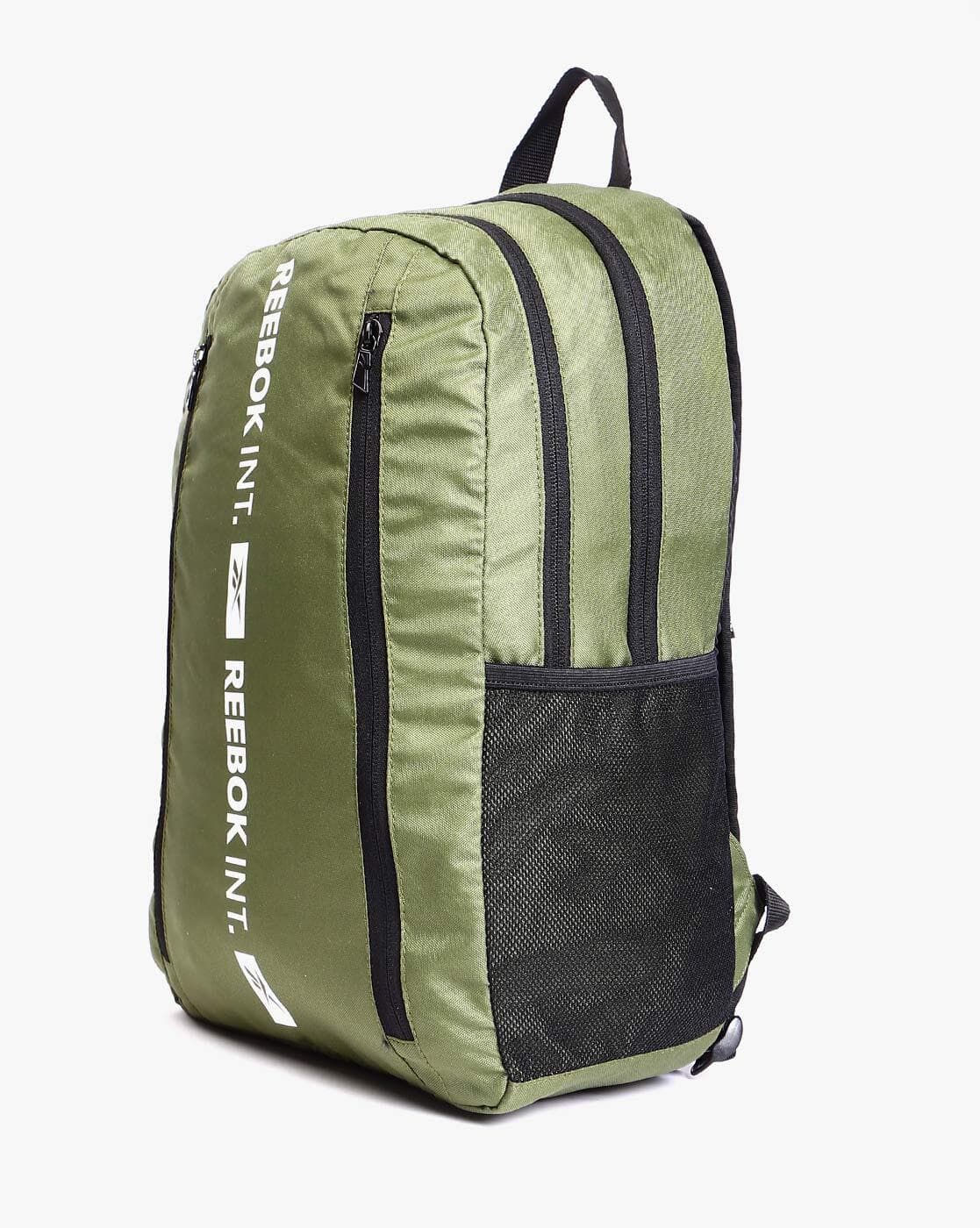 reebok green bag