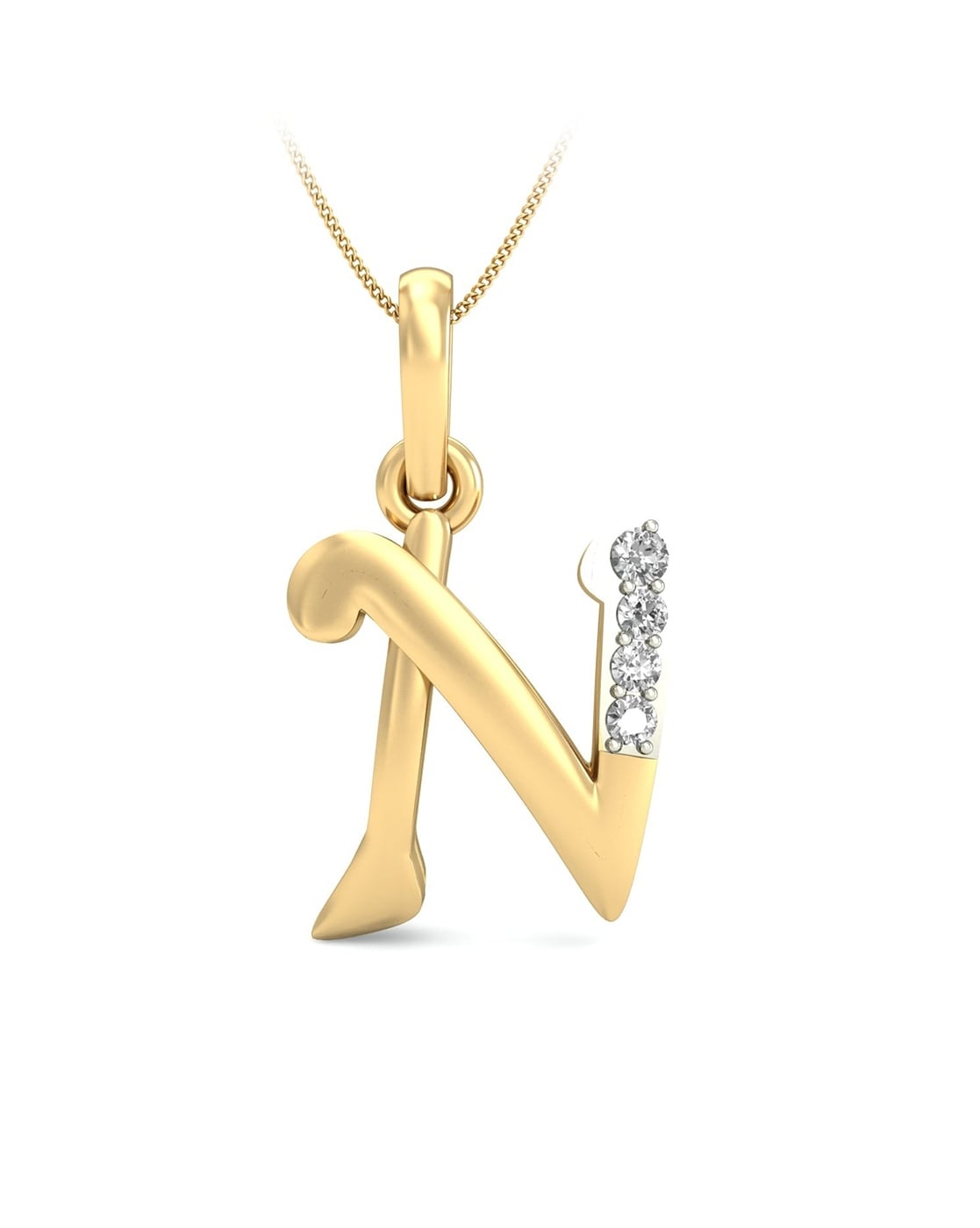 Buy Yellow Gold Necklaces & Pendants for Women by Pc Jeweller ...