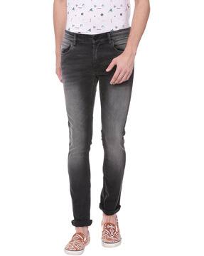 Buy Black Jeans for Men by BASICS 