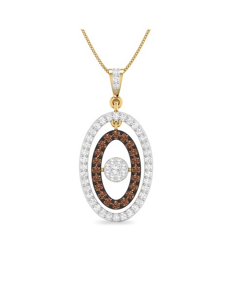 1/4 cts Chocolate Diamond Necklace in 14K Rose Gold by Le Vian -  BirthStone.com