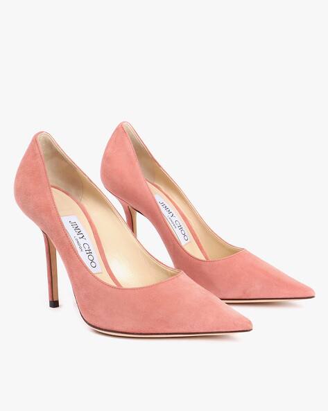 Love 100 Suede Pointy Toe Pumps