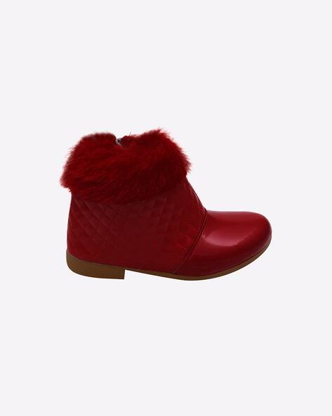 Buy Red Boots for Girls by D'Chica Online
