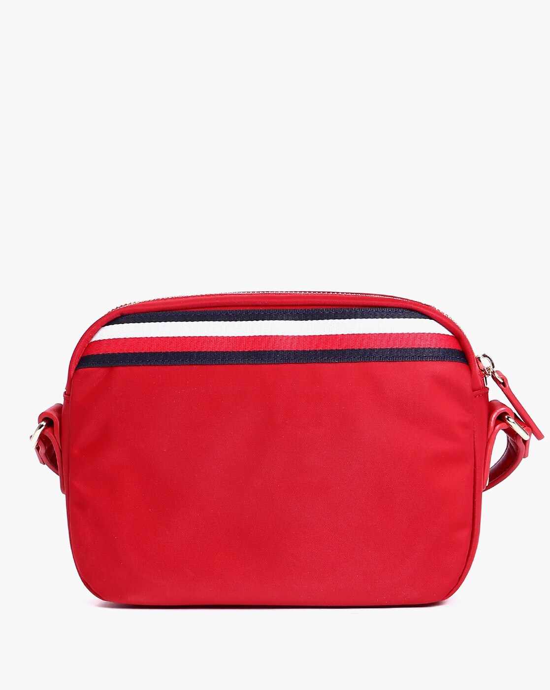 tommy hilfiger red sling bag