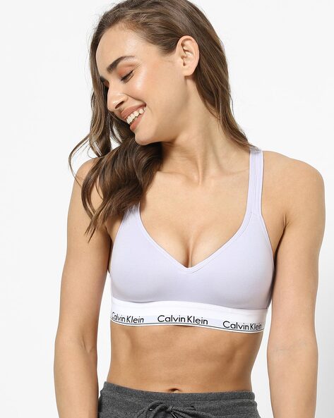 Calvin klein padded sports on sale bra