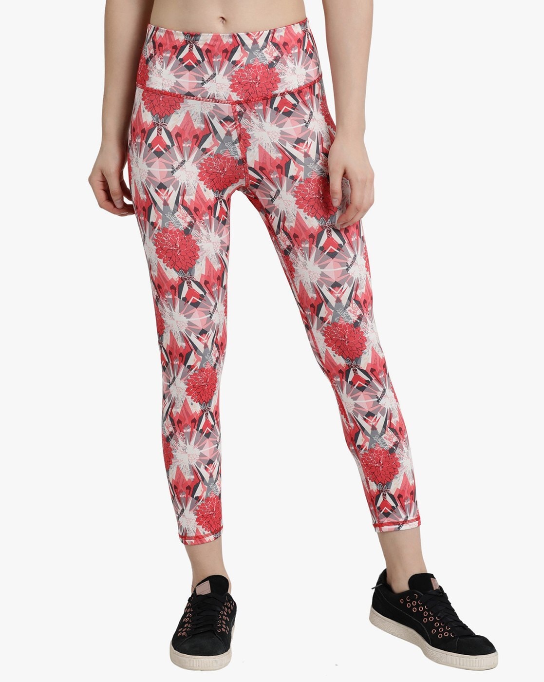 Enamor Women's Hugged High Waisted Dry Fit Printed Jegging – Online  Shopping site in India