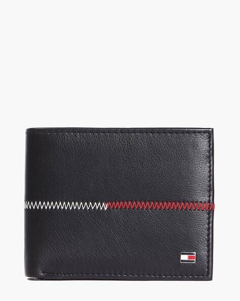 tommy hilfiger black wallet