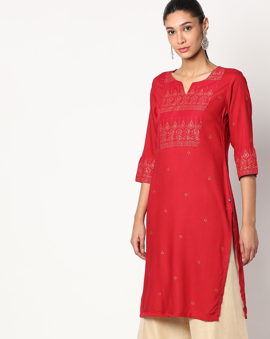 Buy Red Salwars & Churidars for Women by AVAASA MIX N' MATCH Online | Ajio .com