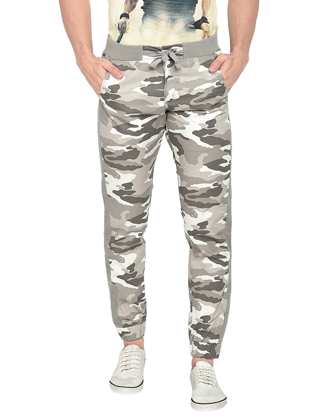 Off white cheap camo joggers