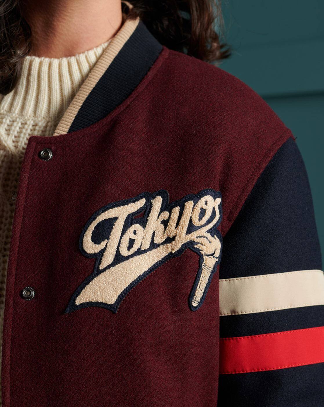 varsity jacket superdry