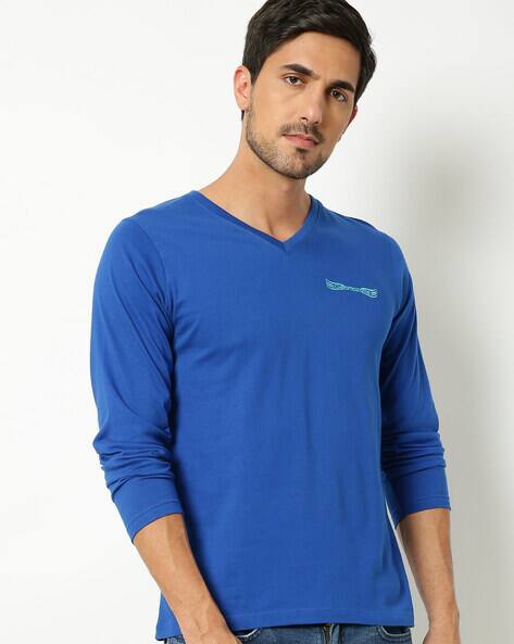 Buy Blue Tshirts for Men by CHROMOZOME 