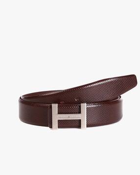 Leather Belt with Buckle Closure-image-31