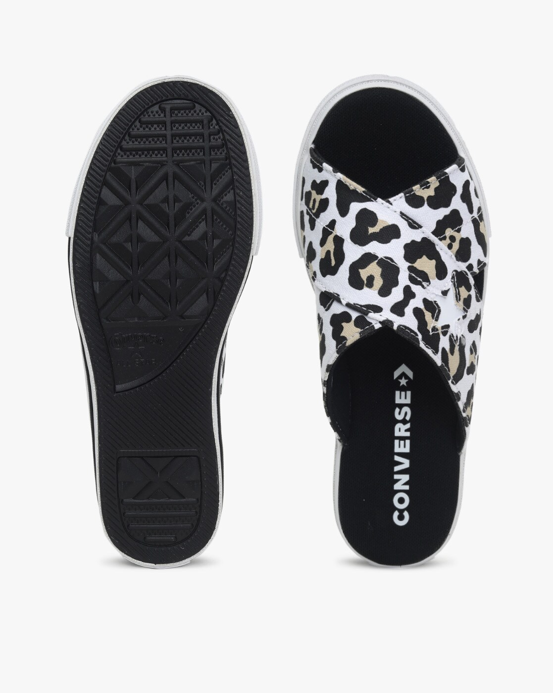 Converse sandals online leopard