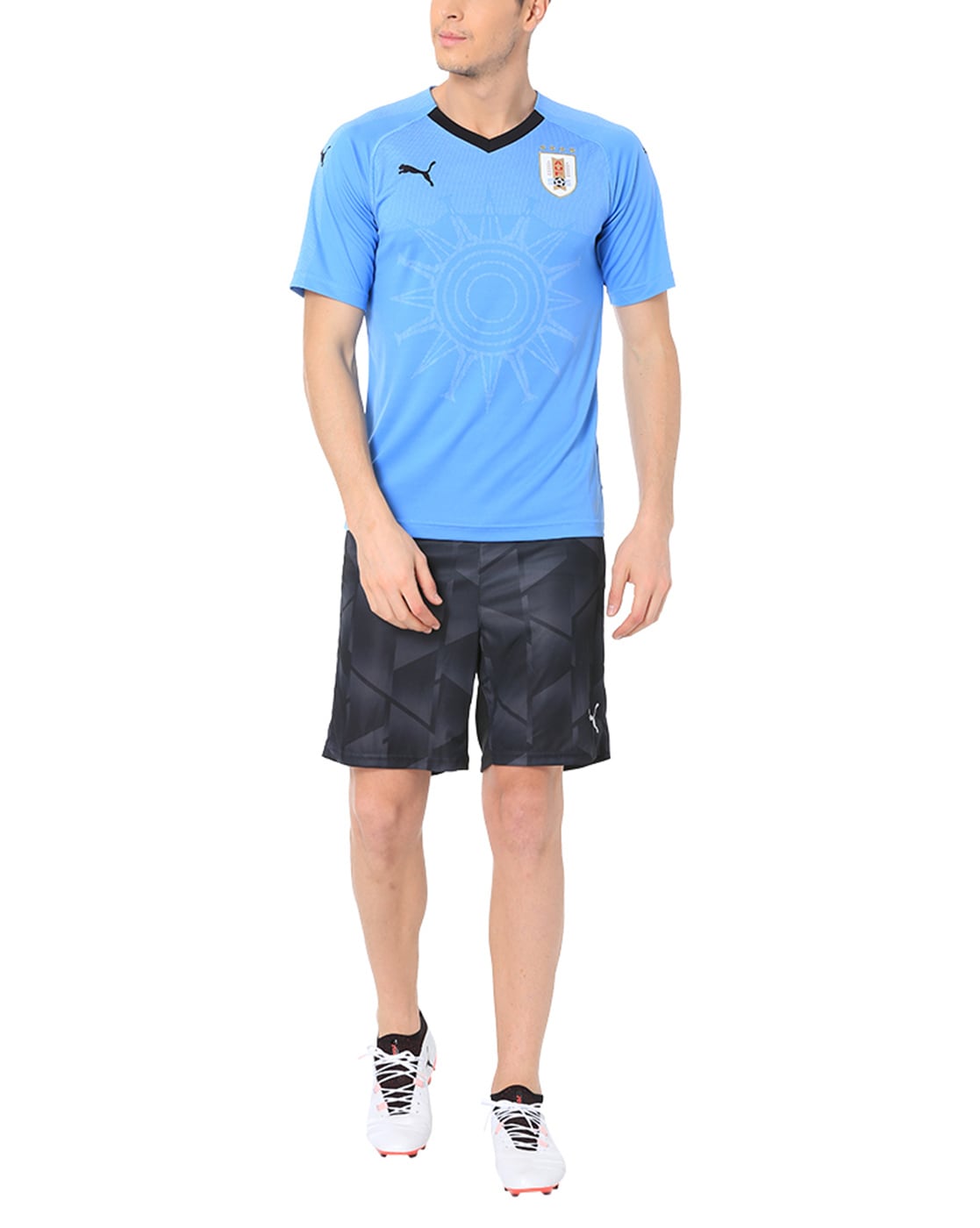 Puma Uruguay Home Jersey - Men's - Blue - L