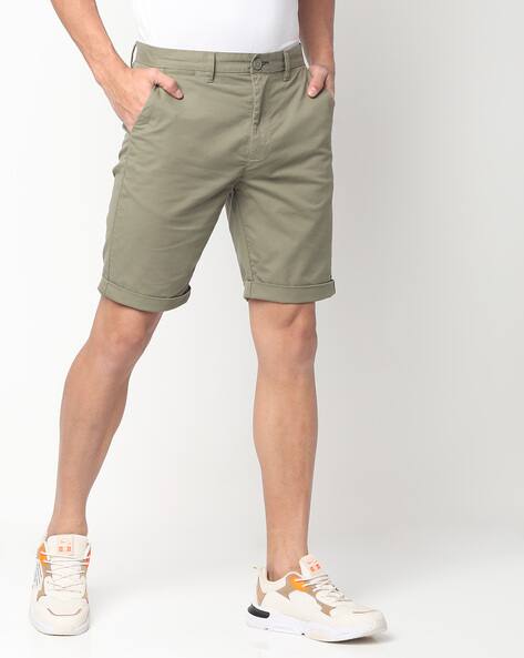 Men S Shorts 3 4ths Online Low Price Offer On Shorts 3 4ths For Men Ajio