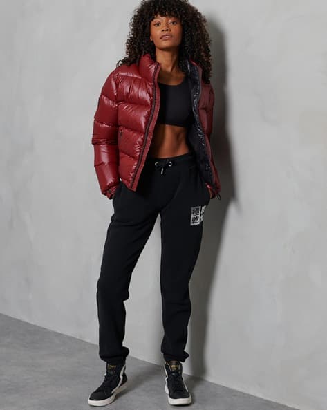 superdry maroon jacket