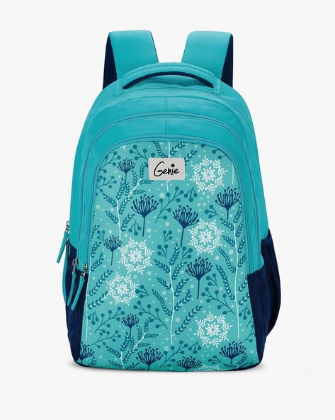 Printed Backpack with Adjustable Straps