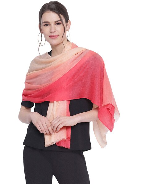 Ombre-dyed Ethnic & Indo Western Stole Price in India