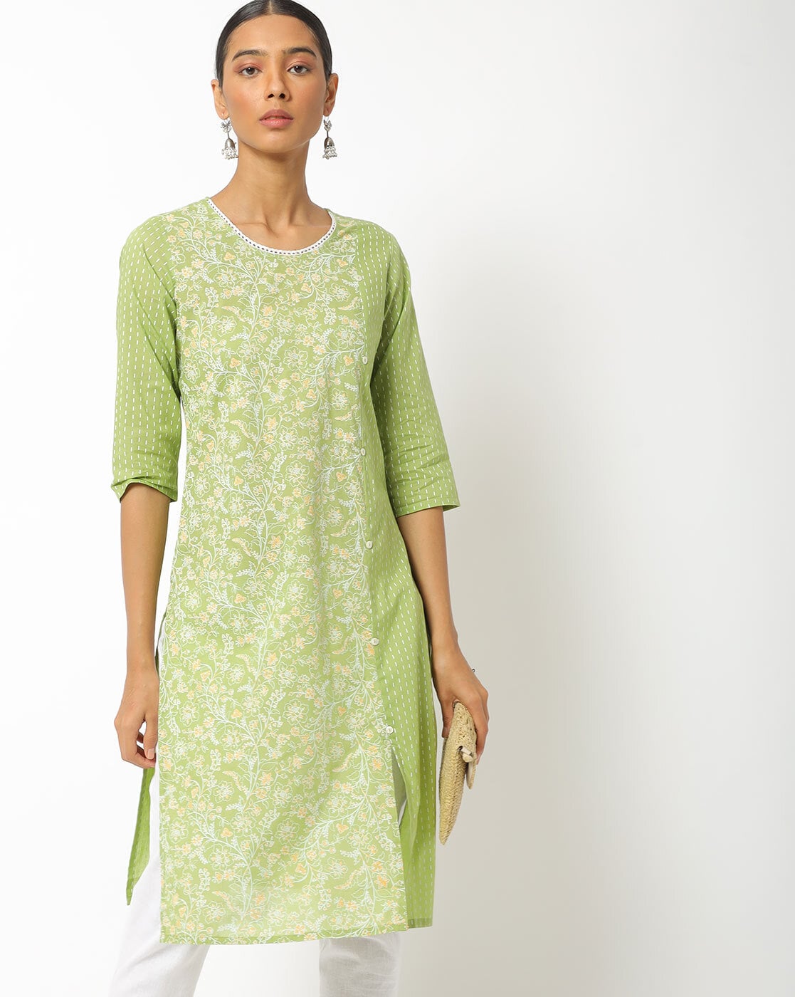 Buy Stylish Printed Yellow Kurta Collection At Best Prices Online