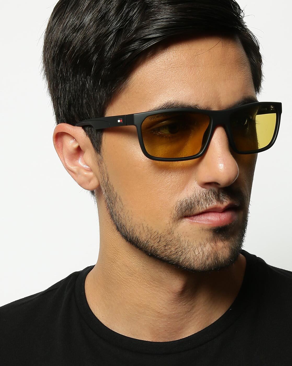 tommy hilfiger rectangular sunglasses