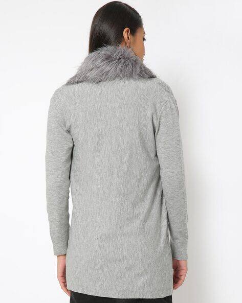 fur lined sweater women's