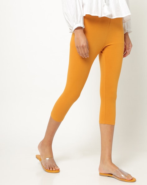 Buy online White Capri Leggings With Lace from Capris & Leggings for Women  by The Gud Look for ₹489 at 11% off | 2024 Limeroad.com