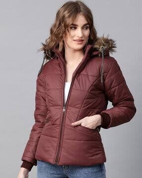 mehroon colour jacket
