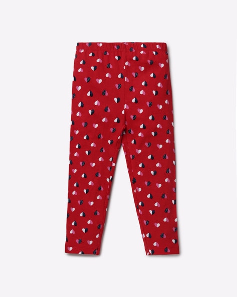 Buy Red Leggings for Girls by KG FRENDZ Online