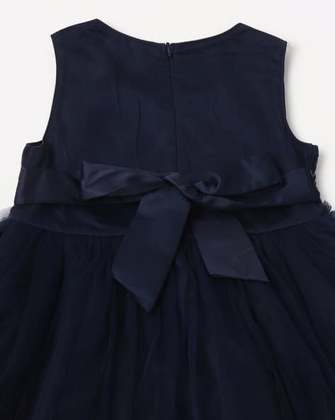 navy blue frock design