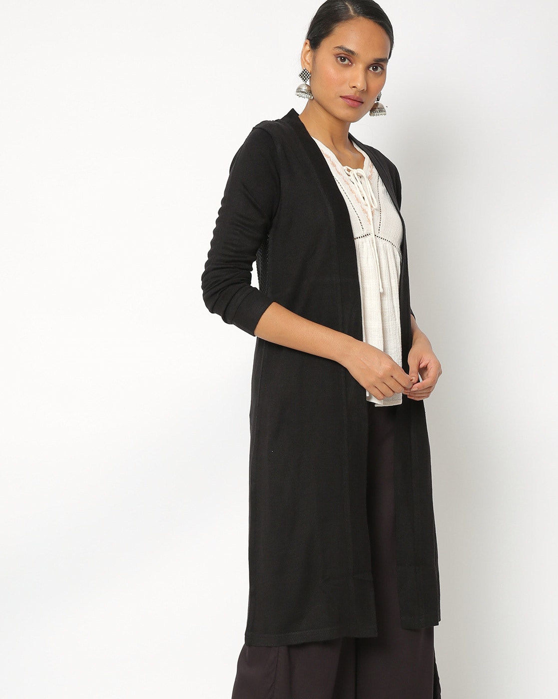 Plain 2025 black shrug