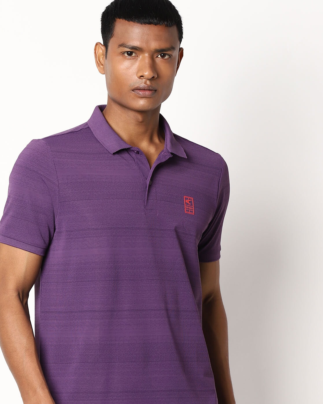 dark purple polo t shirt