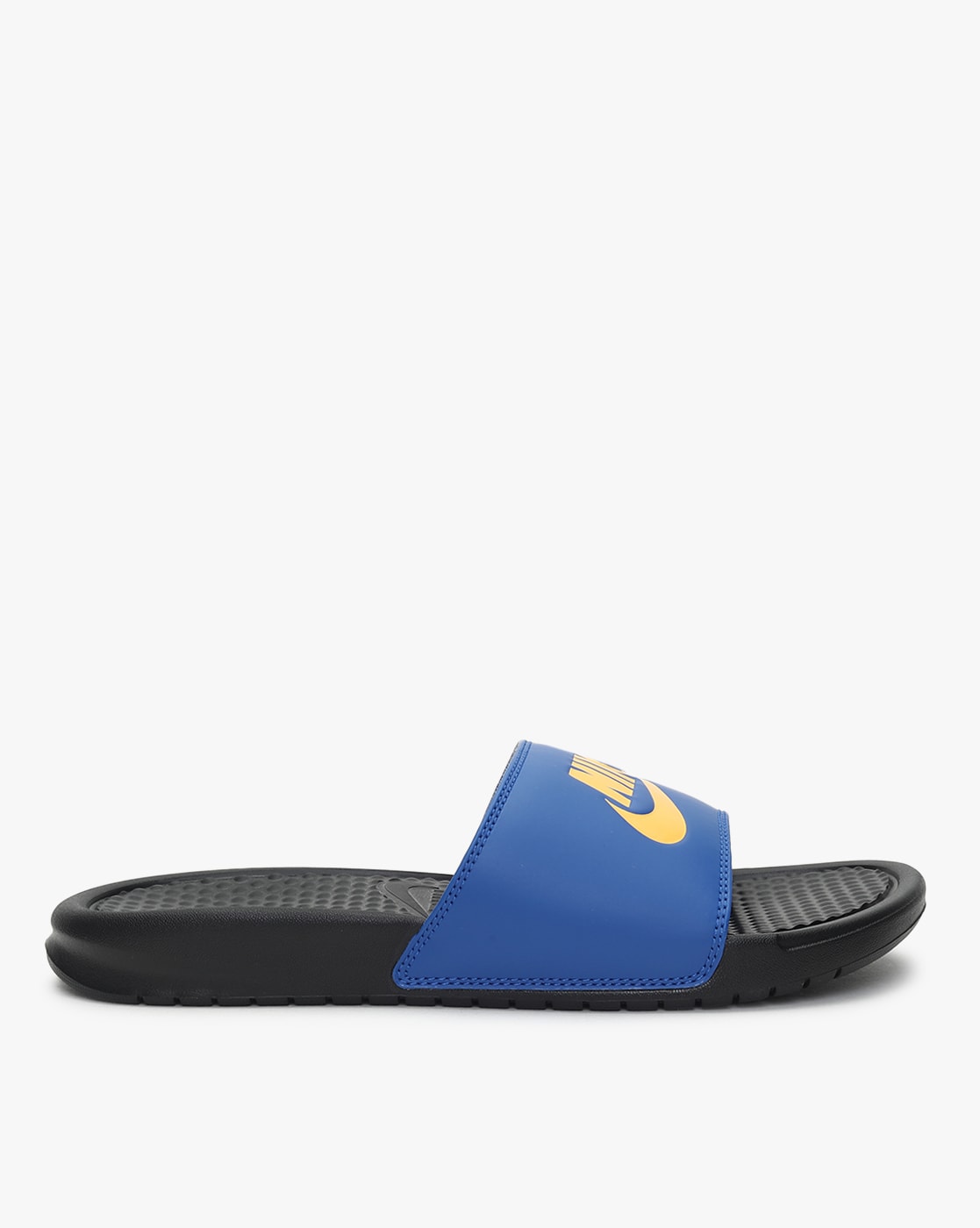 Buy Black Blue Flip Flop Slippers for Men by NIKE Online Ajio