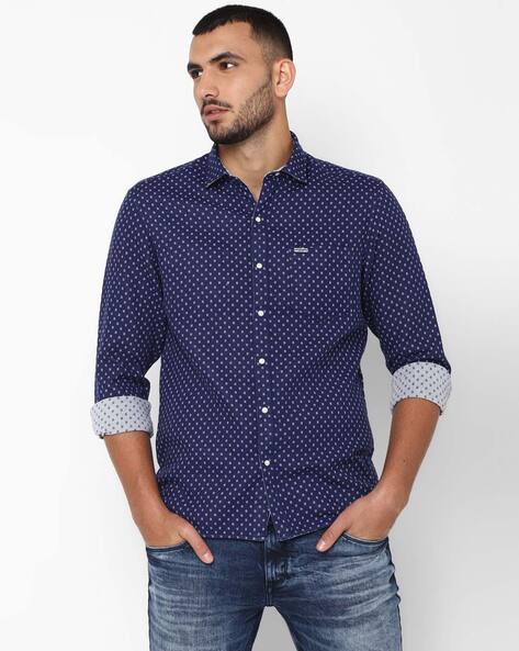 John players denim shirts clearance