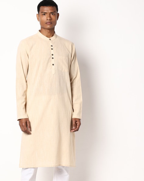 Buy Khaki Kurtas for Men by NETPLAY Online Ajio