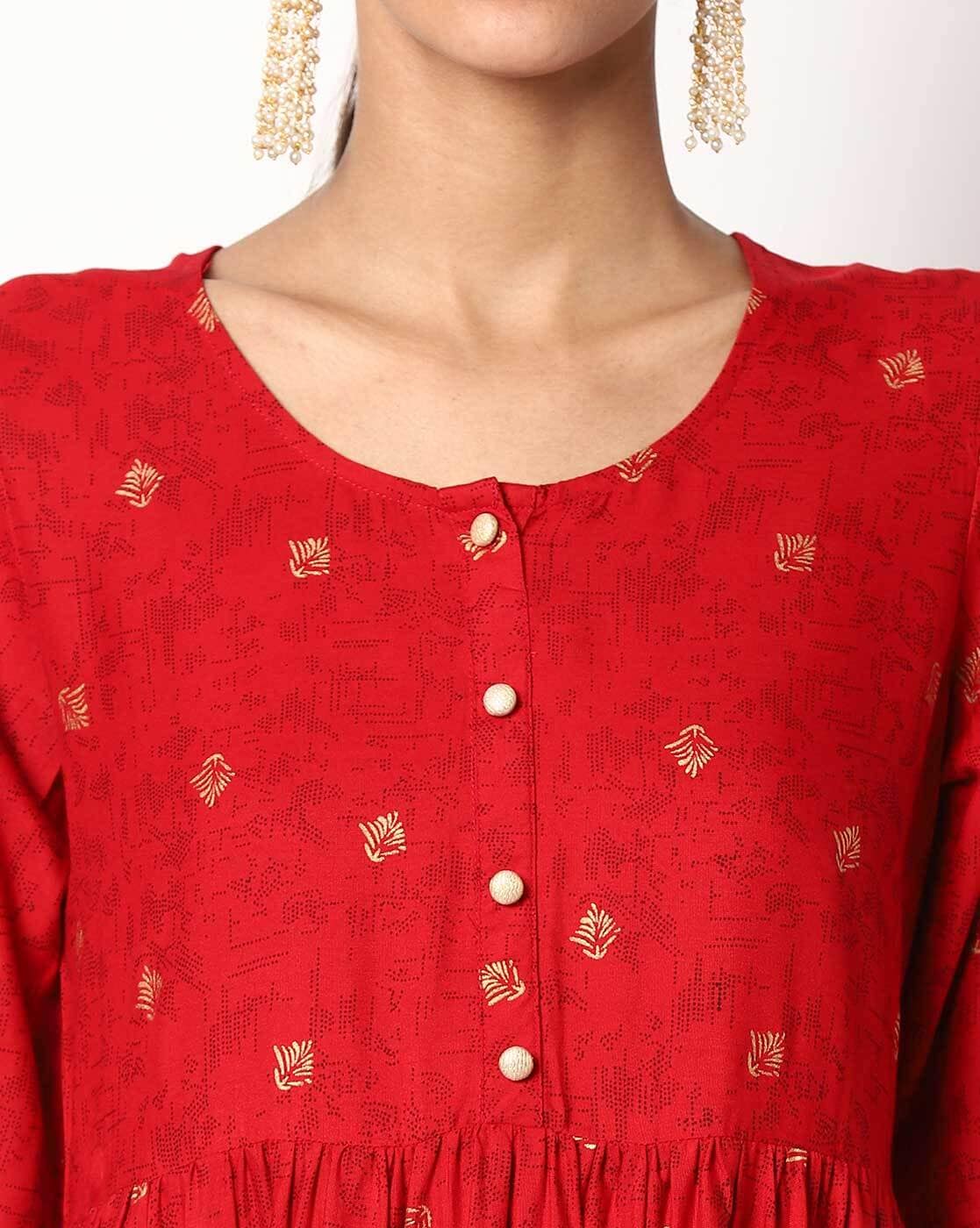 Buy Red Kurtas for Women by AVAASA MIX N' MATCH Online