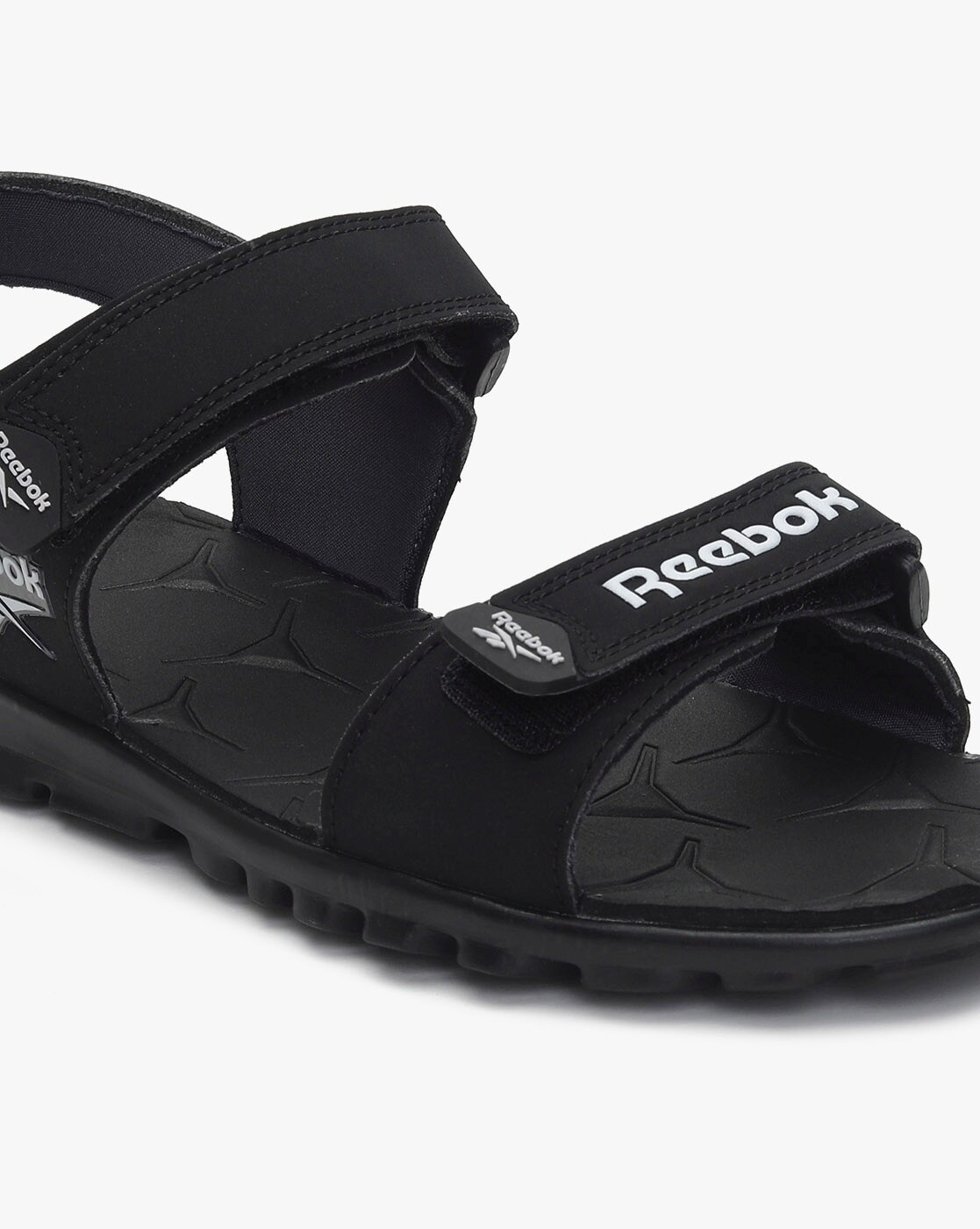 29% OFF on Reebok Black Floater Sandals on Snapdeal | PaisaWapas.com