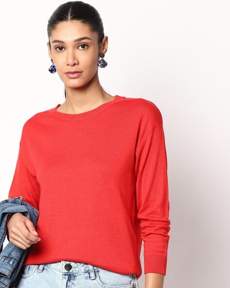 Buy Pink Sweaters & Cardigans for Women by Fig Online