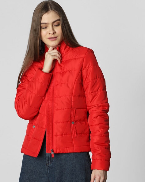 cigar Sølv Dyrke motion Buy Red Jackets & Coats for Women by Vero Moda Online | Ajio.com