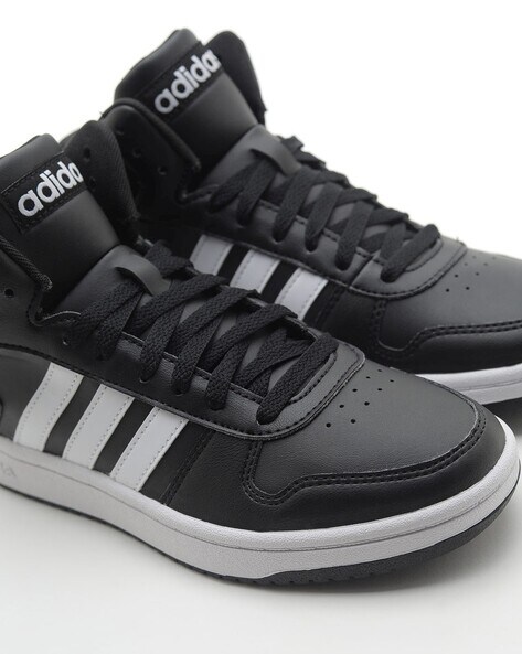 adidas hoops 2.0 mid shoes black