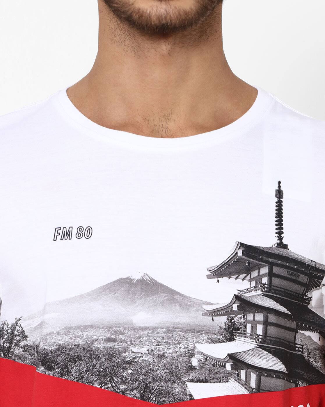 Graphic Print Crew-Neck T-shirt