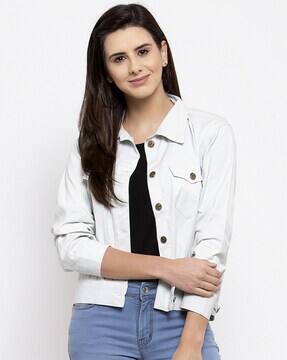 Buy Cream Jackets \u0026 Coats for Women by 