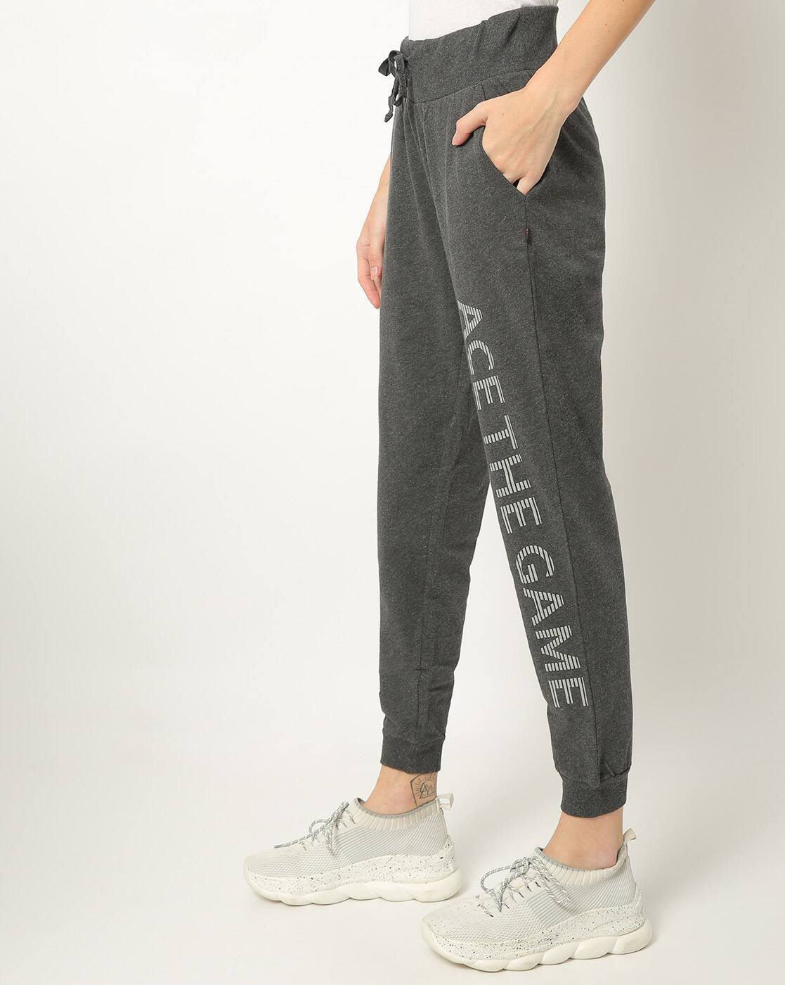 Buy Charcoal Grey Track Pants for Women 