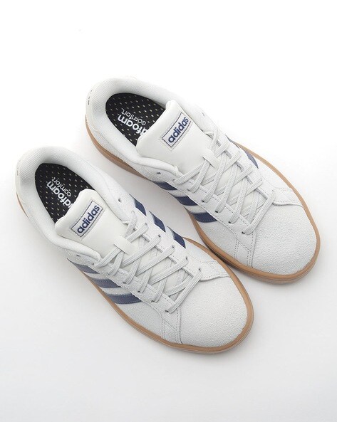 Adidas neo hotsell white casual shoes